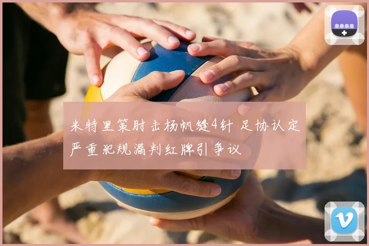 米特里策肘击杨帆缝4针 足协认定严重犯规漏判红牌引争议